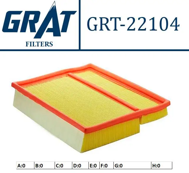 GRAT 22104 Hava Filtresi A6040941304