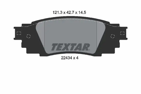 TEXTAR 2243401 Arka Fren Balatası