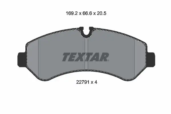 TEXTAR 2279101 Arka Fren Balatası