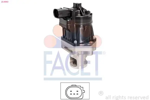 FACET 23.0063 EGR Valfi