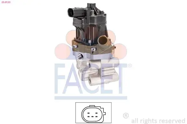 FACET 23.0123 EGR Valfi 5802061038