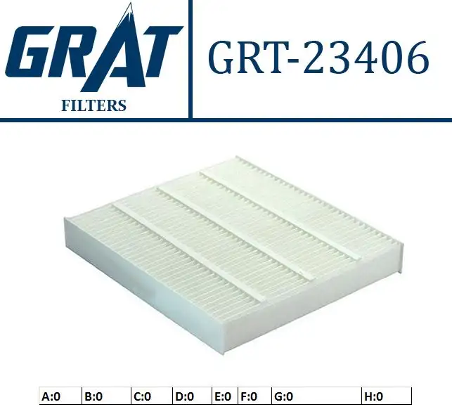GRAT 23406 Polen Filtresi 80291ST3E01