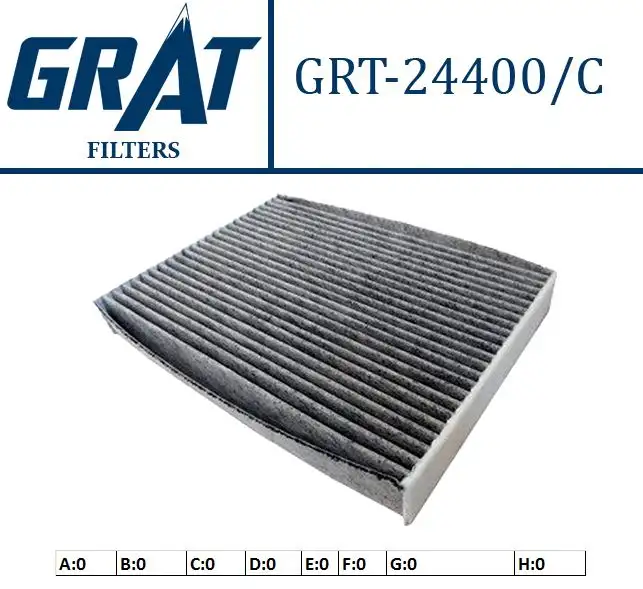 GRAT 24400C Polen Filtresi (Karbonlu) 272775081R