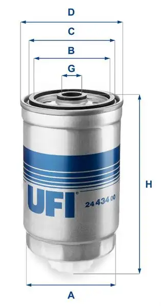 UFI 24.434.00 Yakıt Filtresi