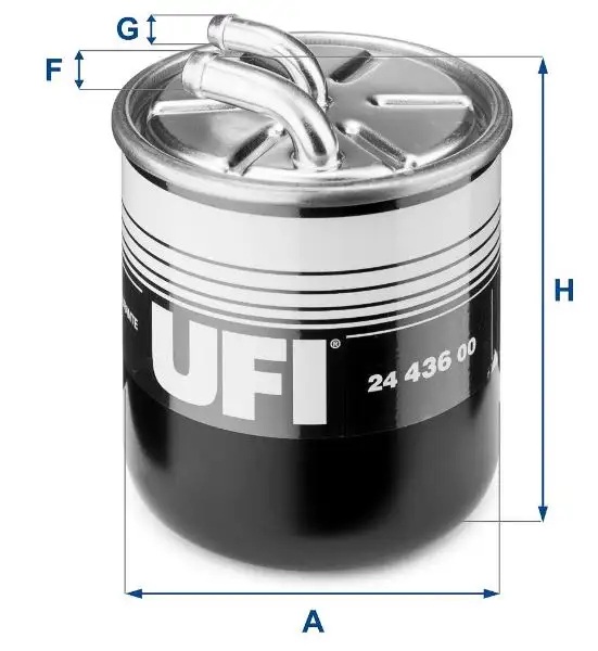 UFI 24.436.00 Yakıt Filtresi
