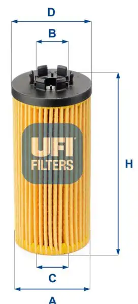 UFI 25.211.00 Yağ Filtresi