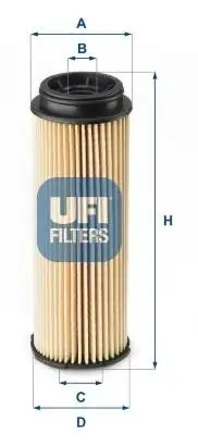 UFI 25.252.00 Yağ Filtresi