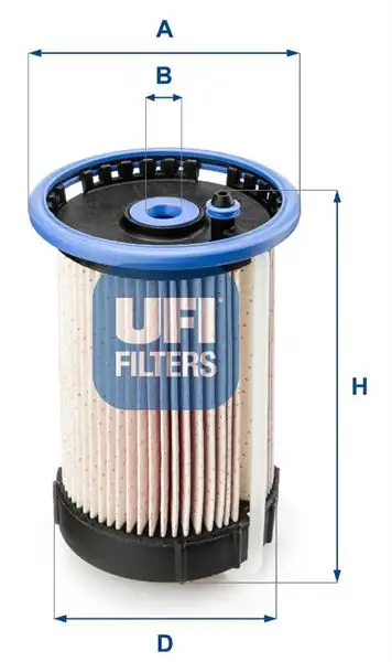 UFI 26.032.00 Yakıt Filtresi 7N0127177C