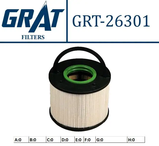 GRAT 26301 Yakıt Filtresi 7L6127434C