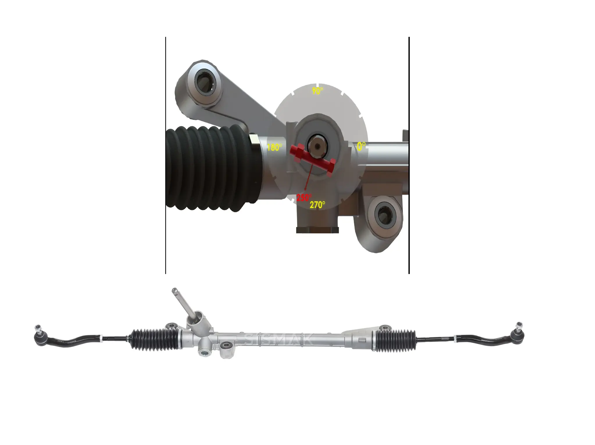 SİSMAK 268610T Direksiyon Kutusu DF9532110A