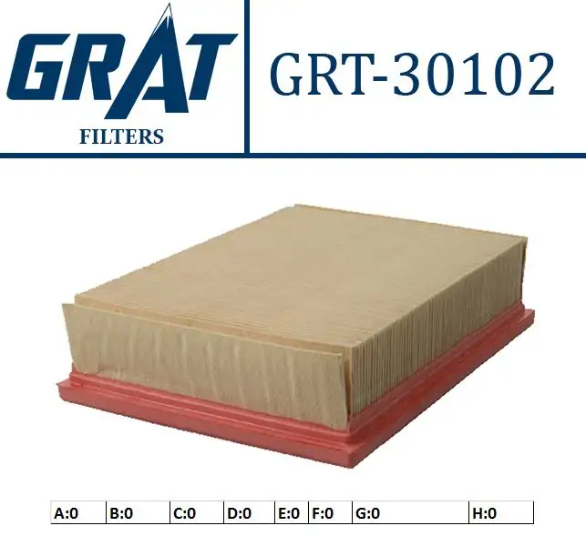 GRAT 30102 Hava Filtresi 13721730946