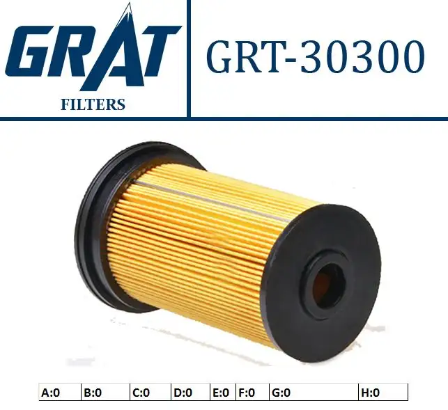 GRAT 30300 Yakıt Filtresi 13322246881