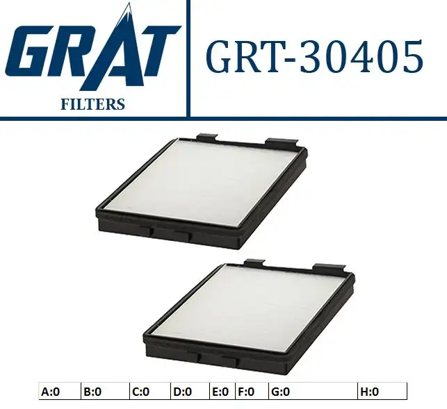 GRAT 30405 Polen Filtresi 64110008138