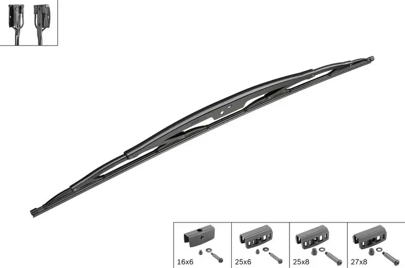 BOSCH 3397011425 Silecek Süpürgesi (Tek)