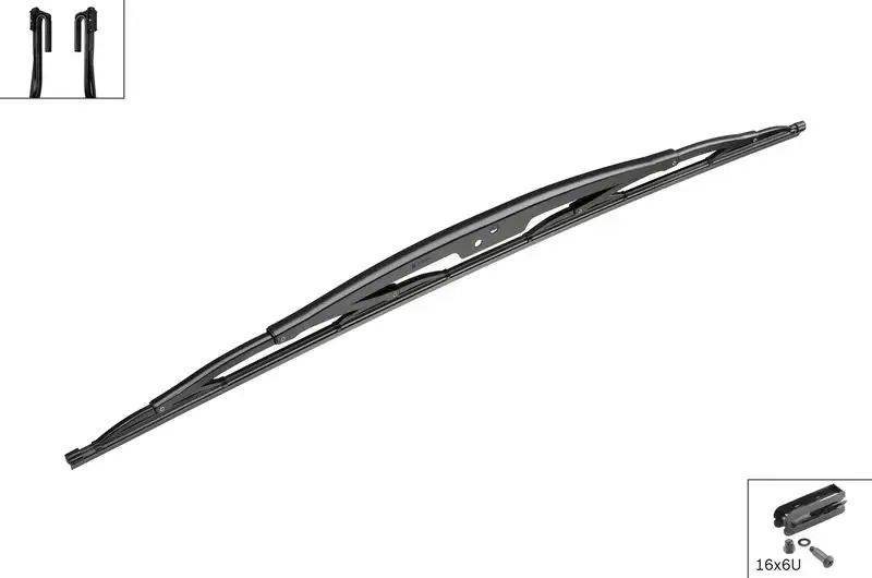 BOSCH 3397018191 Silecek Süpürgesi (Tek)