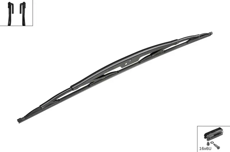 BOSCH 3397018198 Silecek Süpürgesi (Tek) A0008209945
