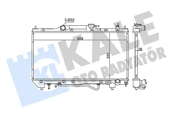 KALE 342190 Radyatör 1640303190