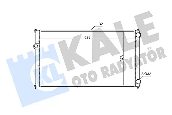 KALE 346055 Radyatör