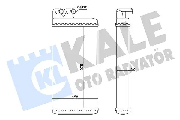 KALE 346240 Kalorifer Radyatörü