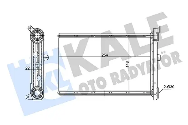 KALE 346755 Kalorifer Radyatörü 9128953