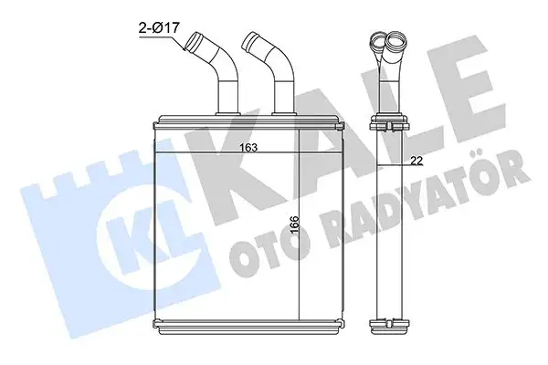 KALE 347110 Kalorifer Radyatörü OK30C61A10