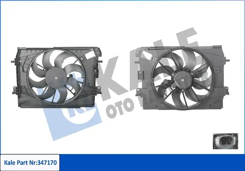 KALE 347170 Fan Motoru