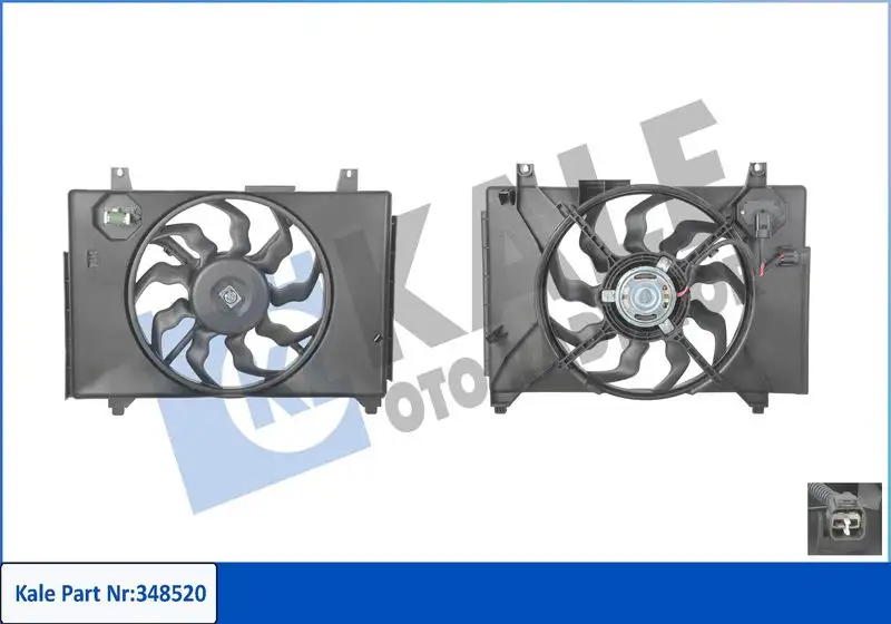 KALE 348520 Fan Motoru 253801E350