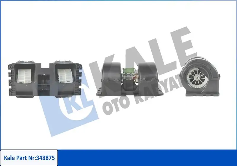 KALE 348875 Kalorifer Motoru A0018308708