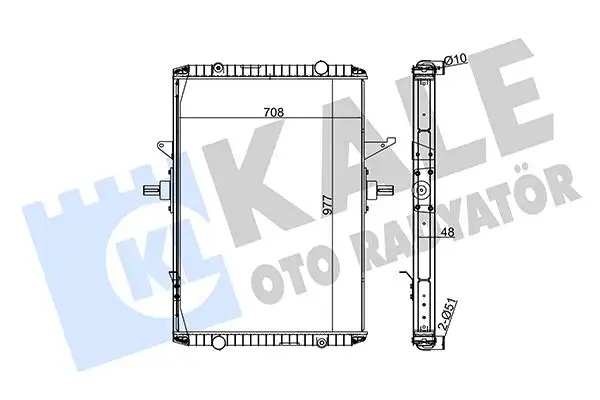 KALE 350185 Radyatör