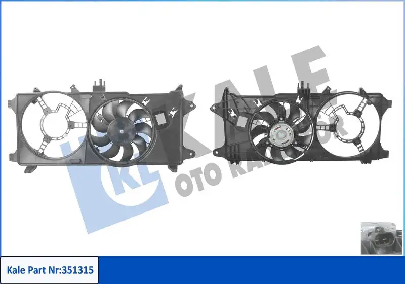KALE 351315 Fan Motoru
