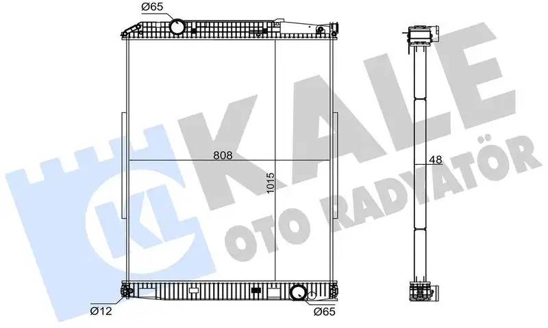 KALE 351345 Radyatör