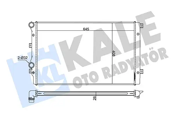 KALE 353500 Radyatör
