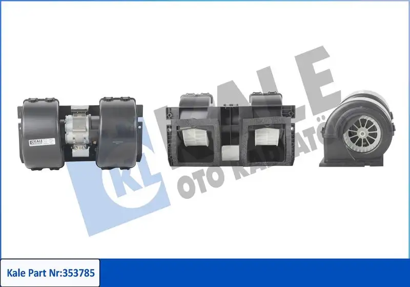 KALE 353785 Kalorifer Motoru 21396107