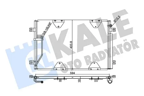 KALE 354075 Klima Radyatörü 9531065D21
