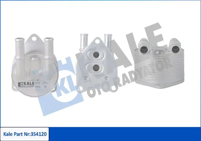 KALE 354120 Şanzıman Yağ Soğutucu 9807979380