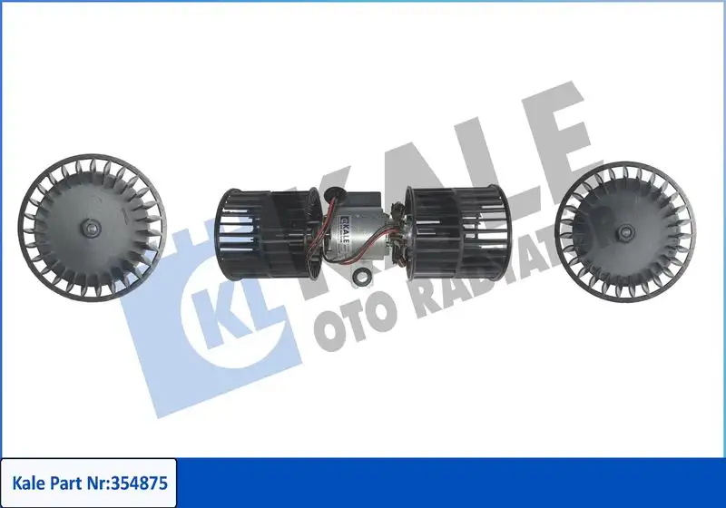 KALE 354875 Kalorifer Motoru 6U0819021