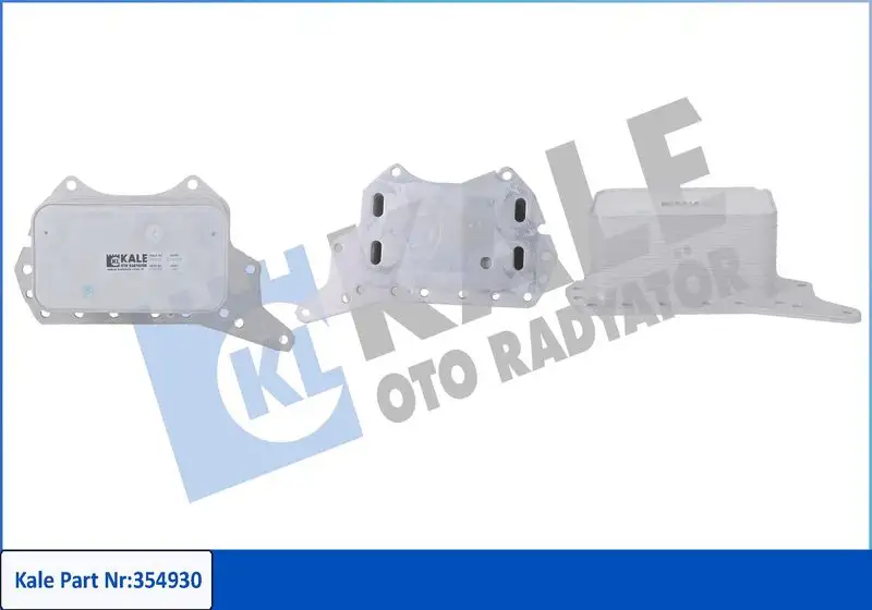 KALE 354930 Motor Yağ Soğutucu