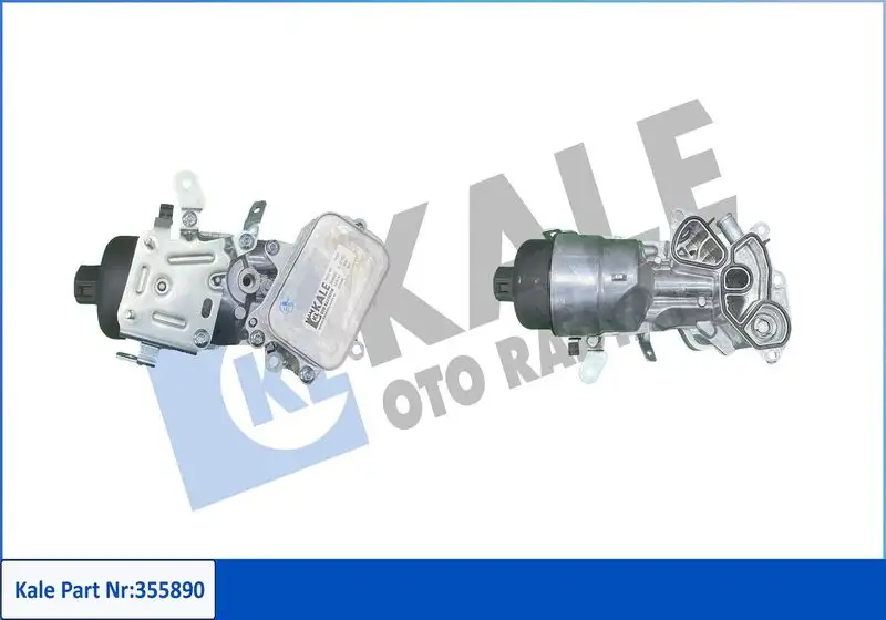 KALE 355890 Motor Yağ Soğutucu 9801622280