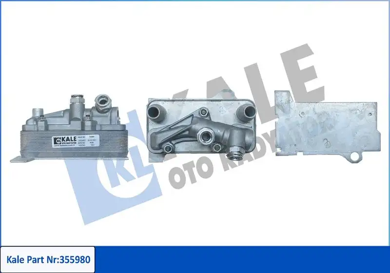 KALE 355980 Şanzıman Yağ Soğutucu A0995002500