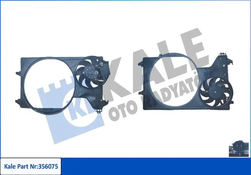 KALE 356075 Fan Motoru