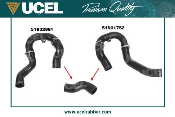 ÜÇEL 35655 Turbo Hortumu 51832981