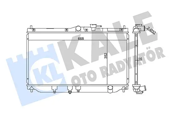 KALE 357700 Radyatör