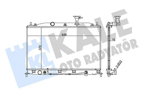 KALE 357900 Radyatör