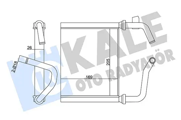 KALE 358595 Kalorifer Radyatörü 79110S84A01