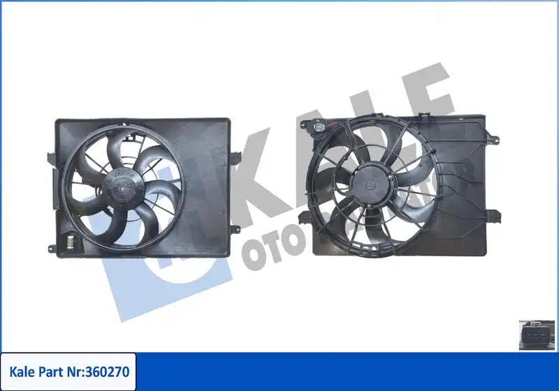 KALE 360270 Fan Motoru 253802S550
