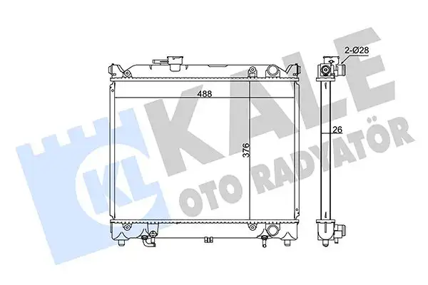 KALE 365300 Radyatör