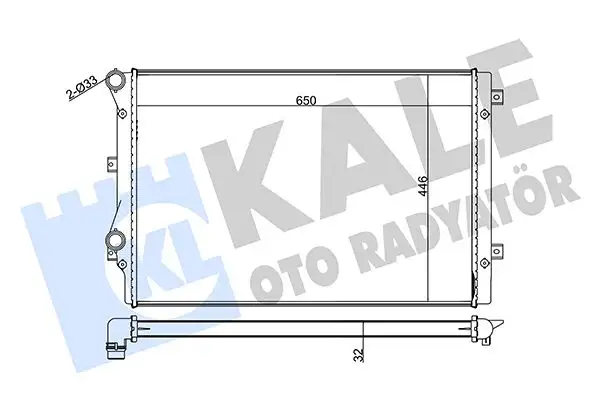 KALE 367600 Radyatör