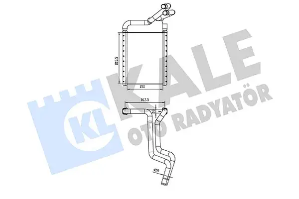 KALE 370690 Kalorifer Radyatörü 971381G900