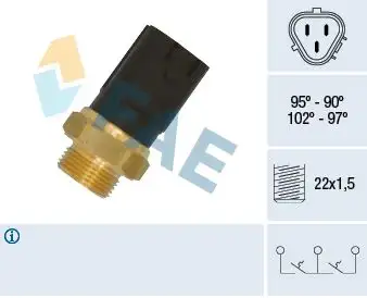 FAE 38185 Fan Müşiri 1J0959481A