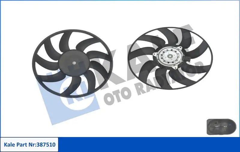 KALE 387510 Fan Motoru 8K0959455L